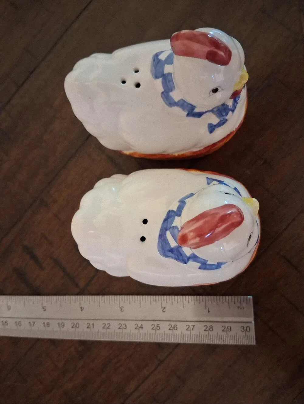Vintage Ceramin Chicken Salt and Pepper Shakers
